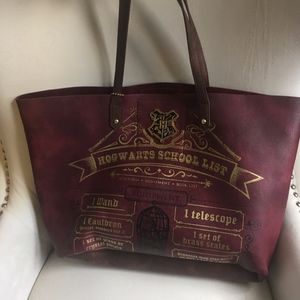 Hogwarts Leather Tote